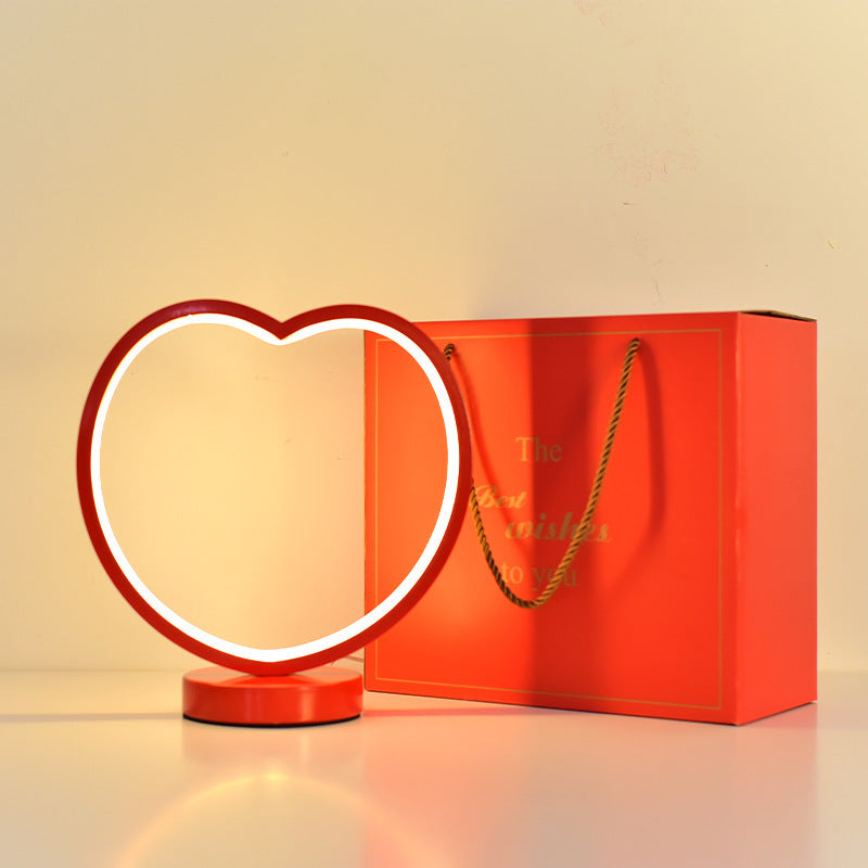 Creative Red Wedding Lantern Wedding Room Decorative Table Lamp