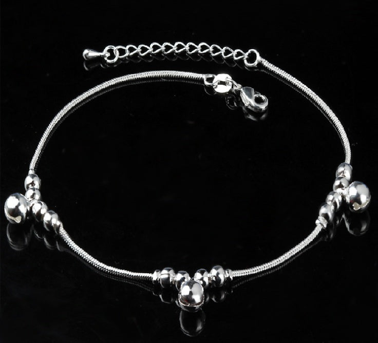Retro star anklet