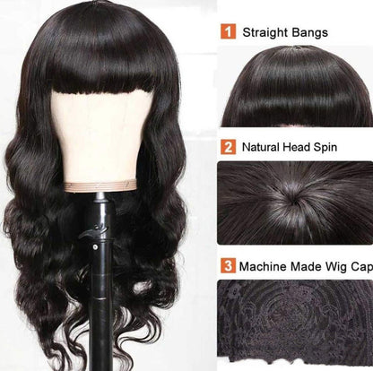 Body Wave Non-lace Wigs